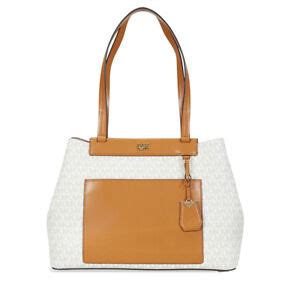 michael kors meredith signature logo print tote